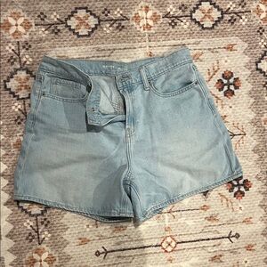 Old Navy  baggy high rise Women's Light Blue Denim Shorts
